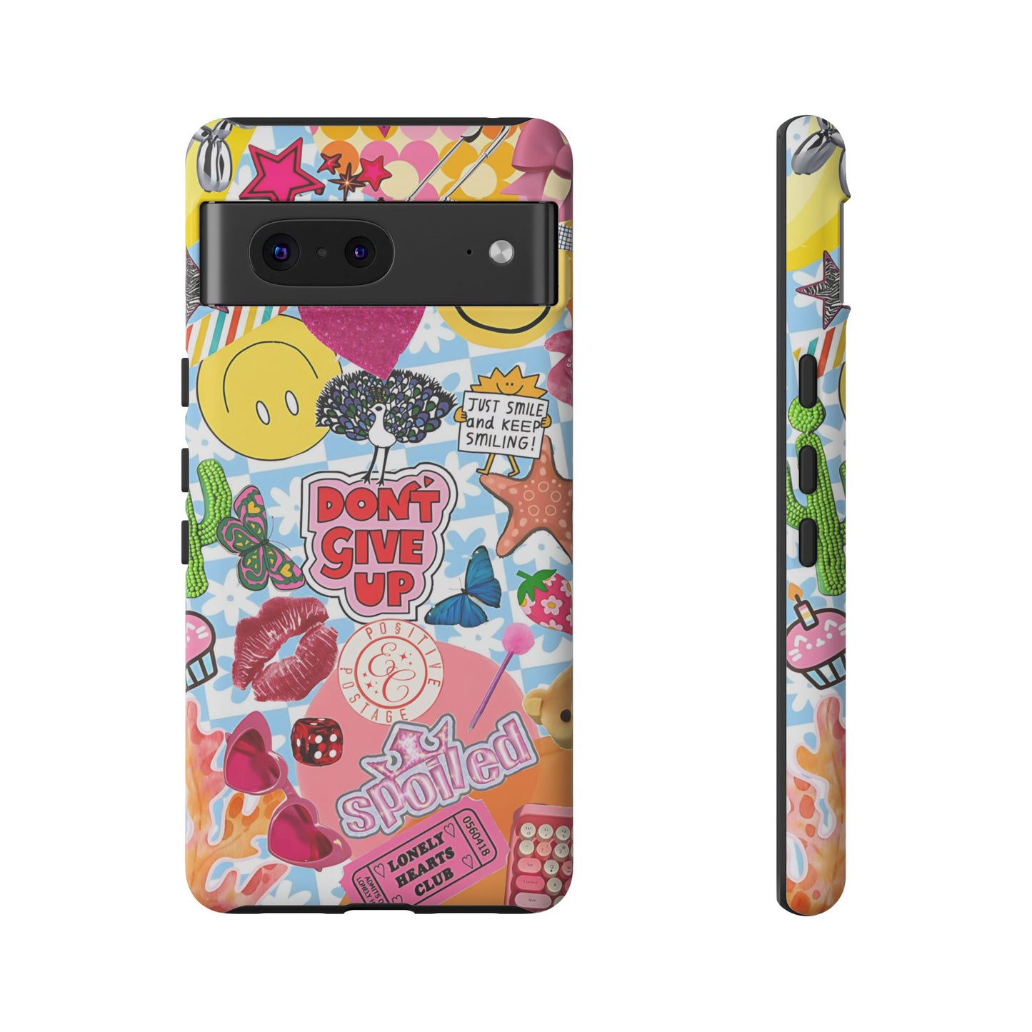 Pop Art Collage Tough Phone Case