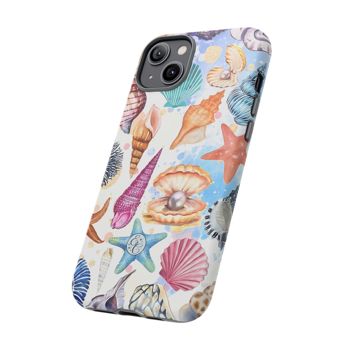 Colorful Sea Shells Tough Phone Case