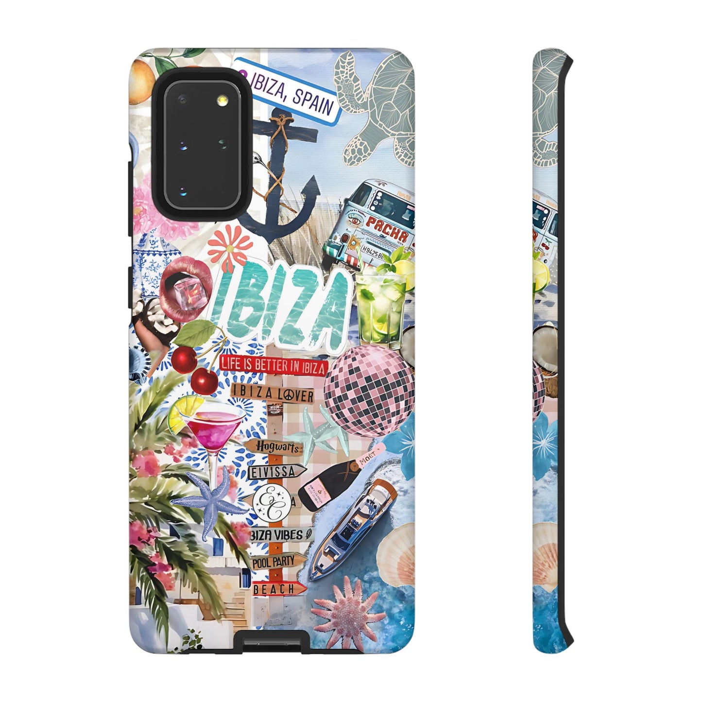 Ibiza Summer Vibes Collage Tough Phone Case