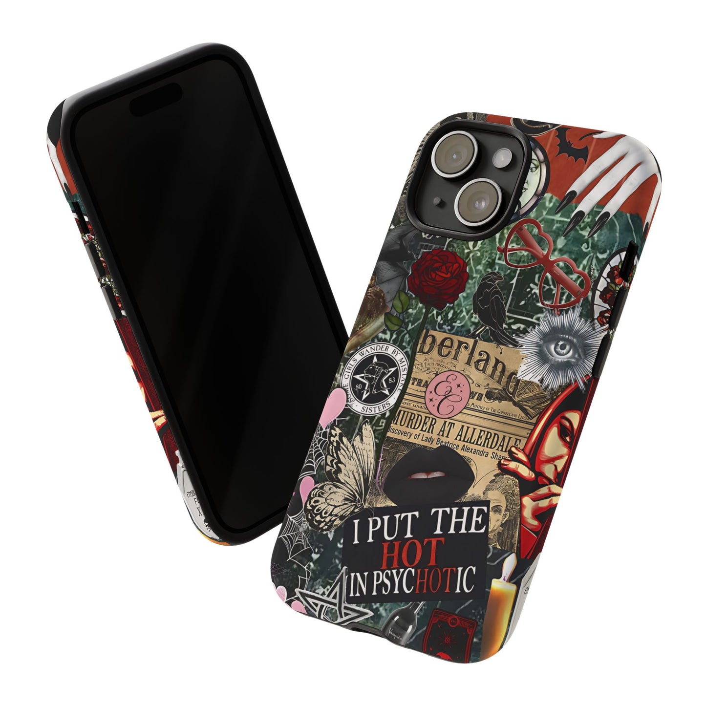 Gothic Collage Tough Phone Case