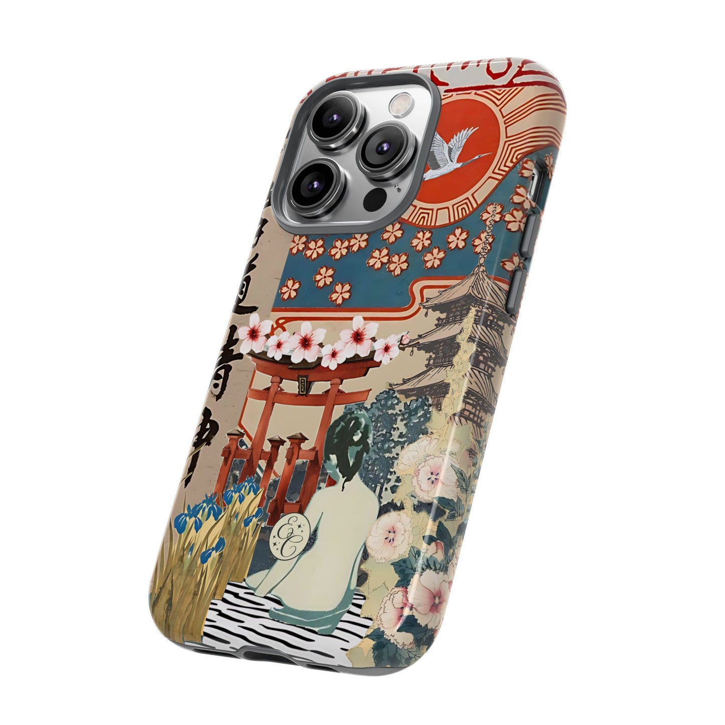 Japanese Style Art Tough Phone Case