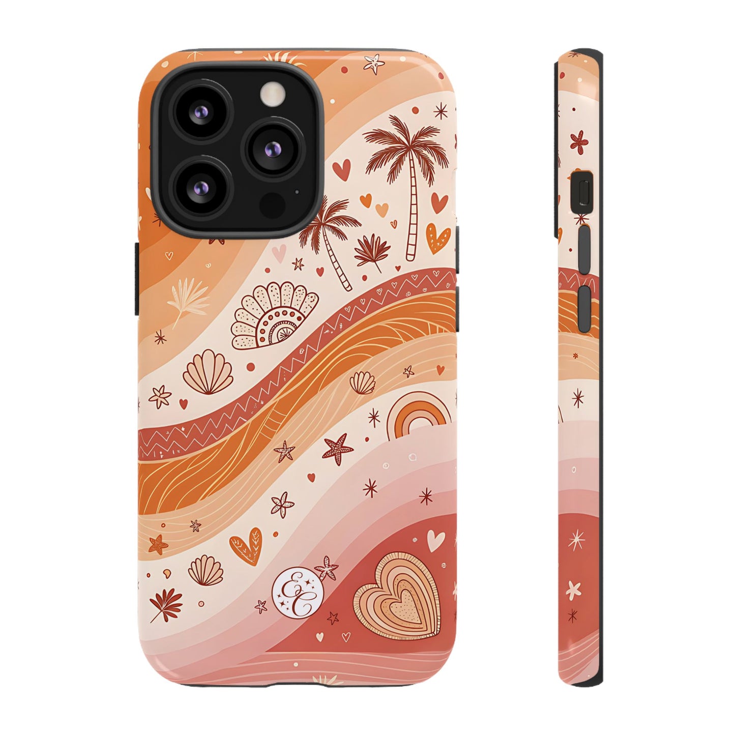 Lesbian Pride Boho Beach Tough Phone Case