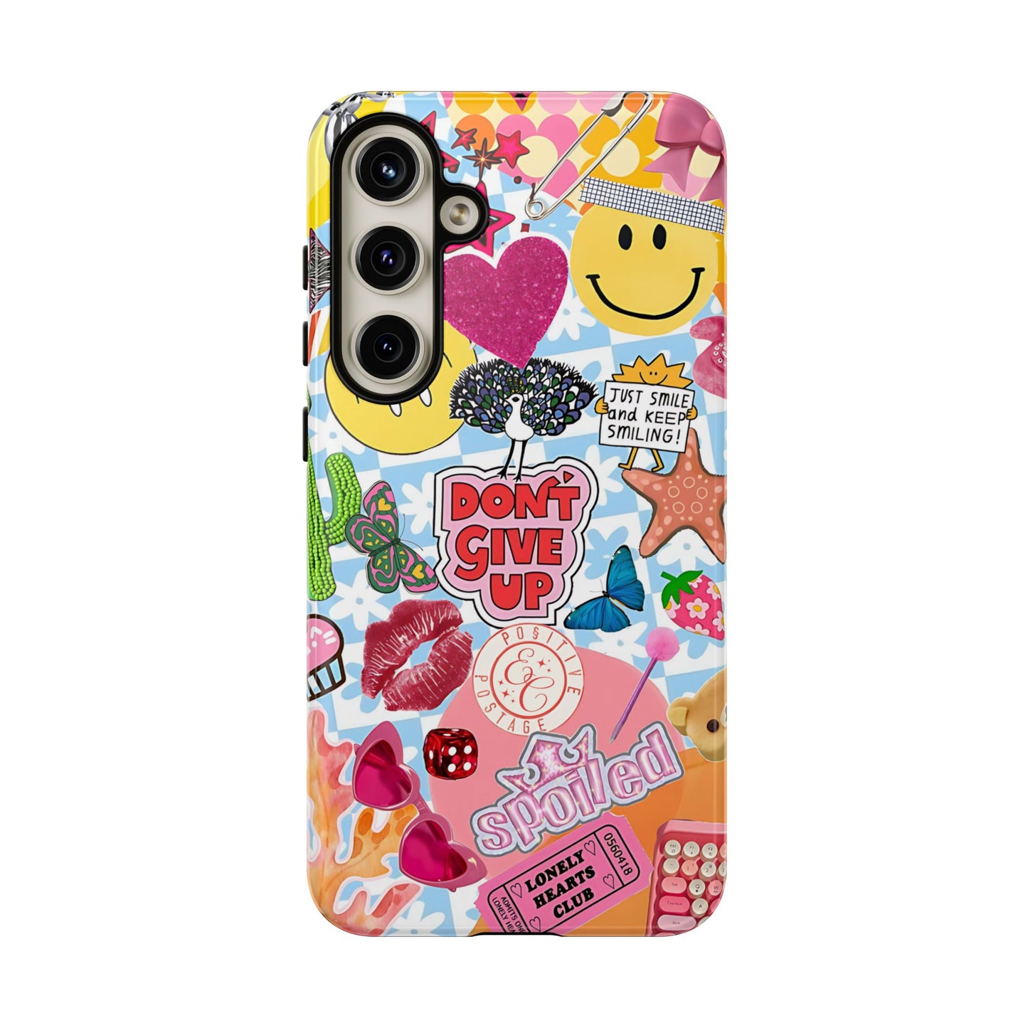 Pop Art Collage Tough Phone Case