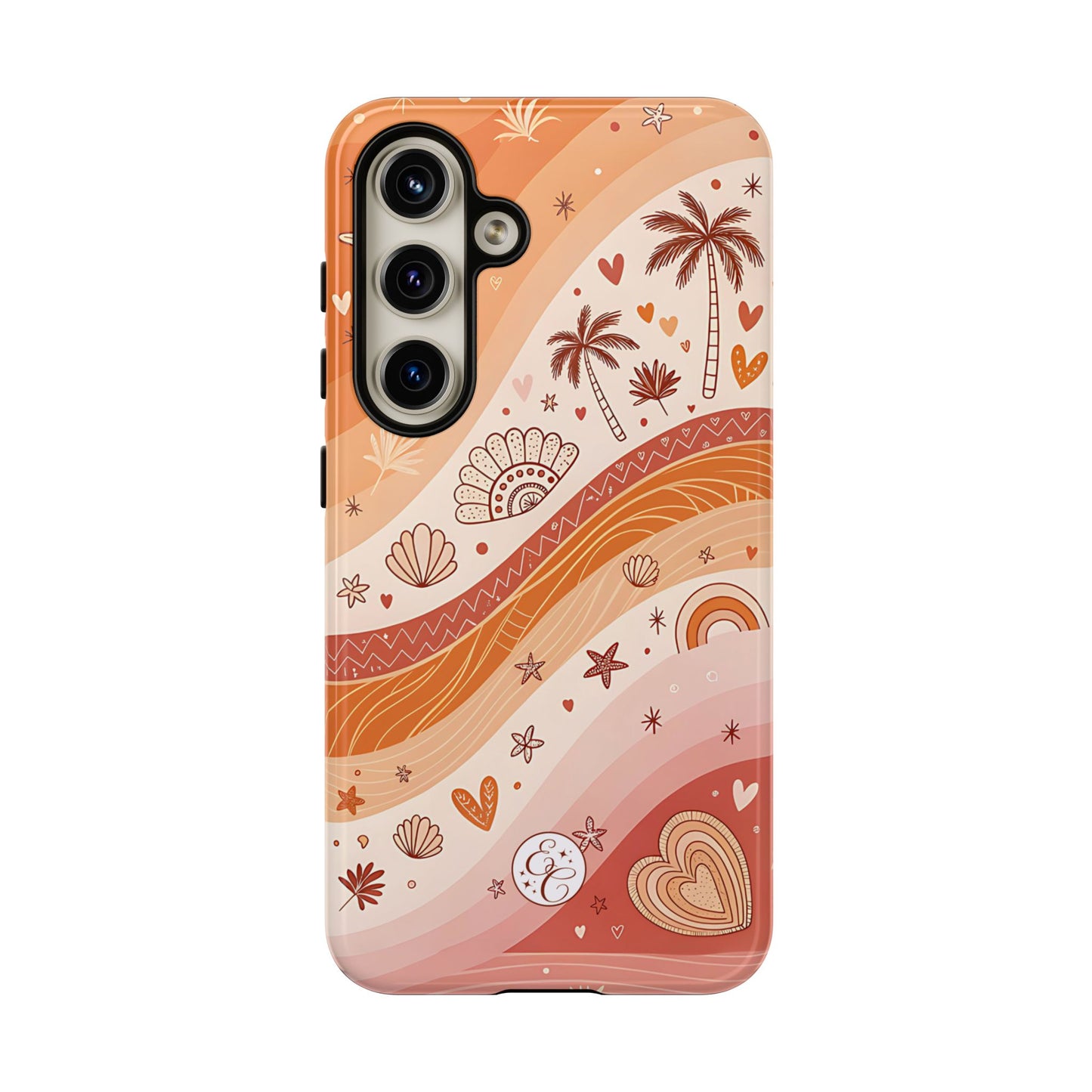 Lesbian Pride Boho Beach Tough Phone Case