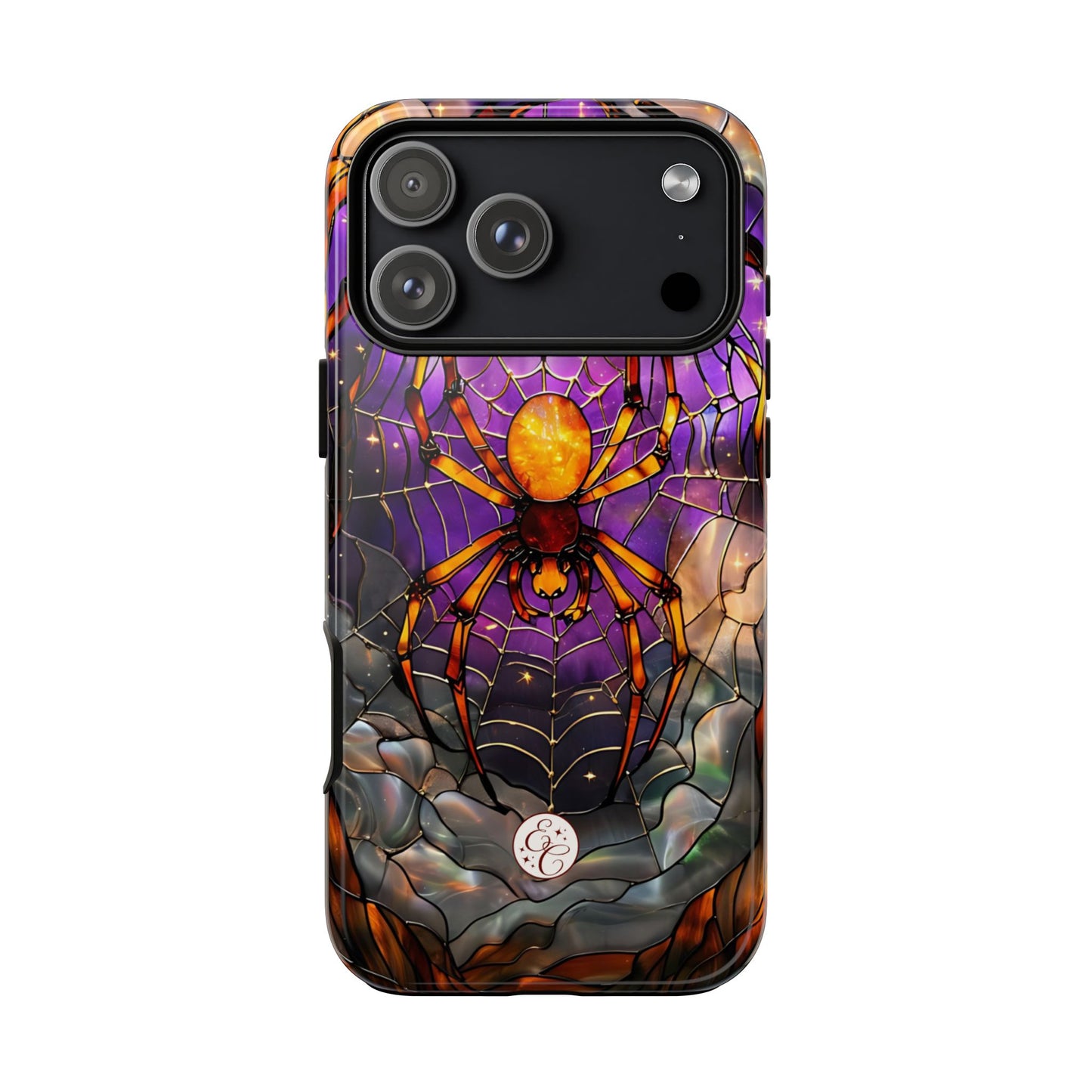 Stained Glass Spider Tough Phone Case