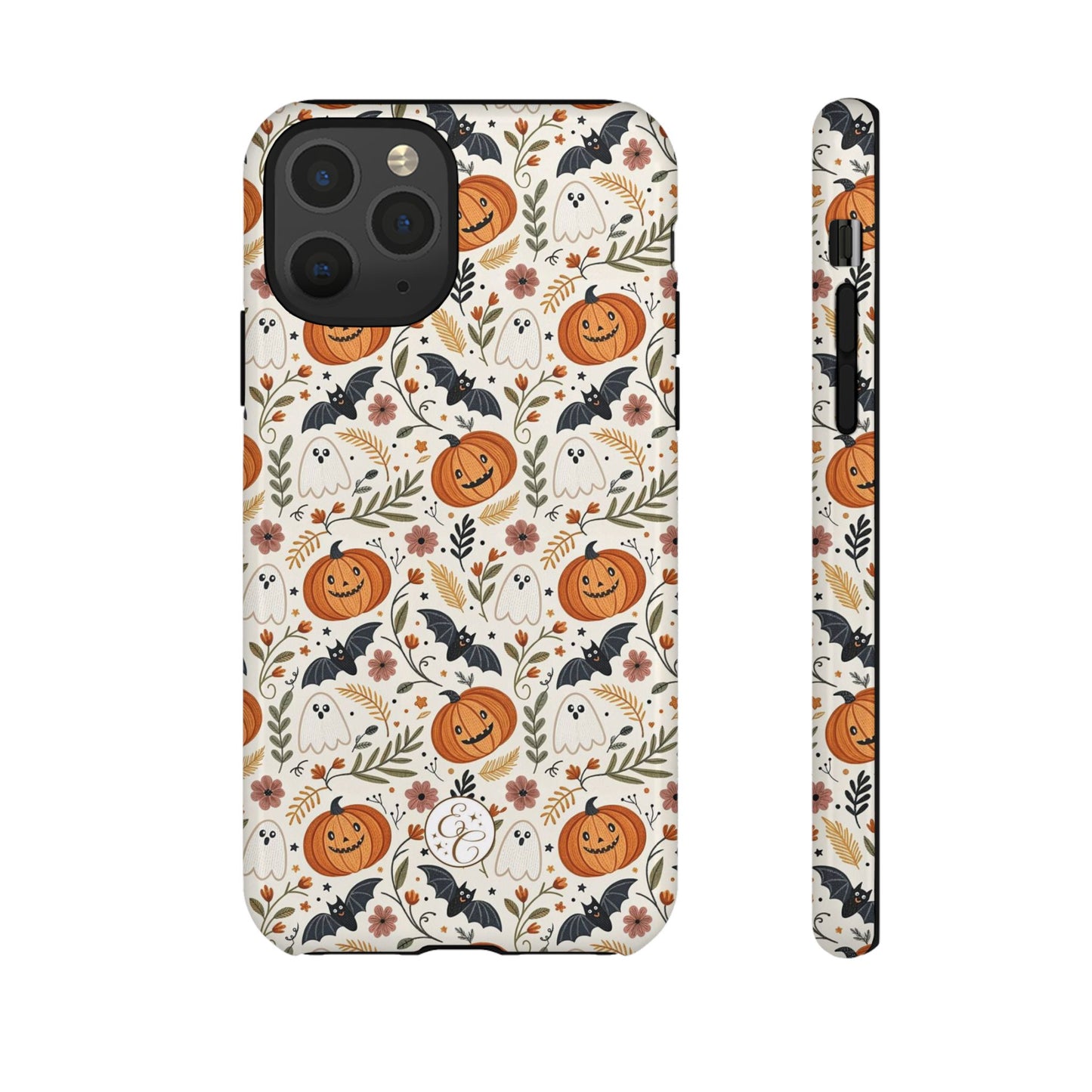 Halloween Pattern Boho Doodle Tough Phone Case