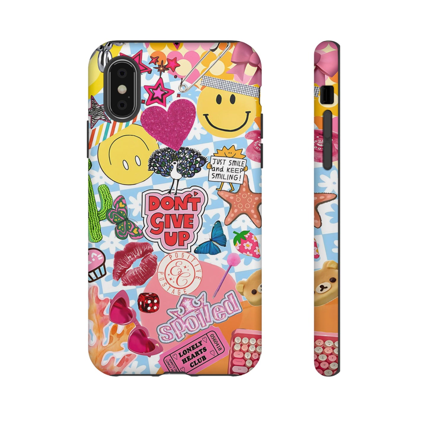 Pop Art Collage Tough Phone Case