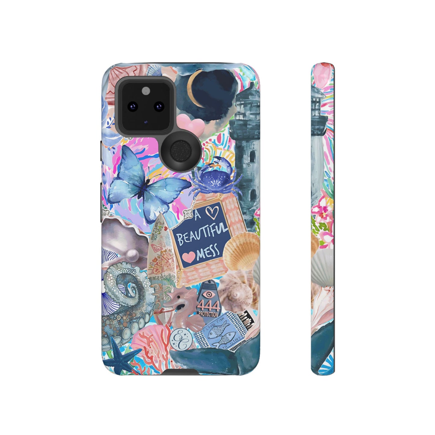 Beautiful Mess Collage Tough Phone Case