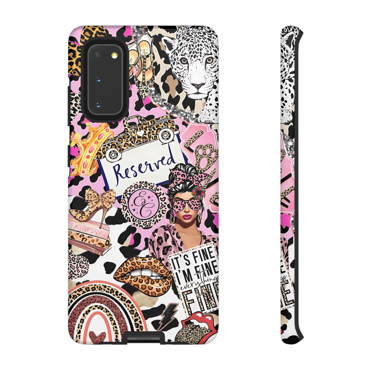 Leopard Wild Glamour Tough Phone Case
