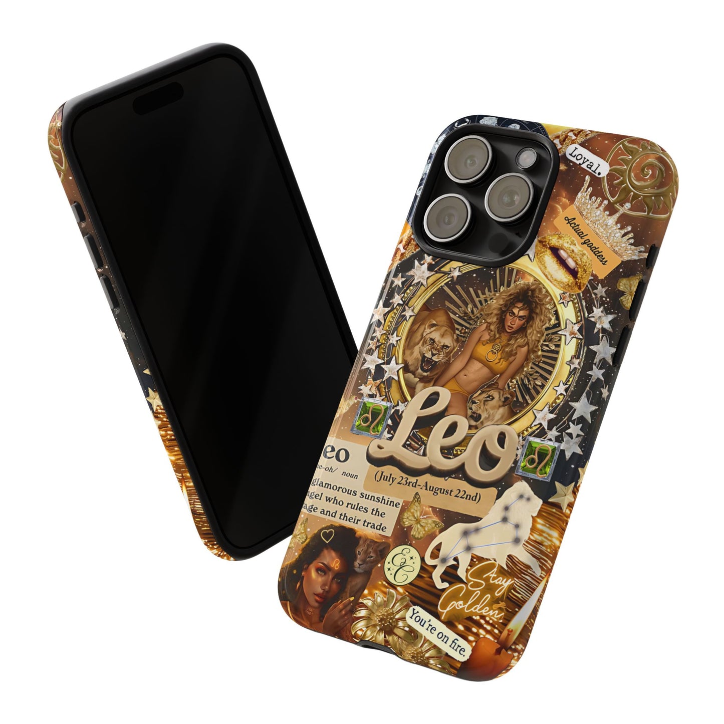 Leo Zodiac Sign Tough Phone Case
