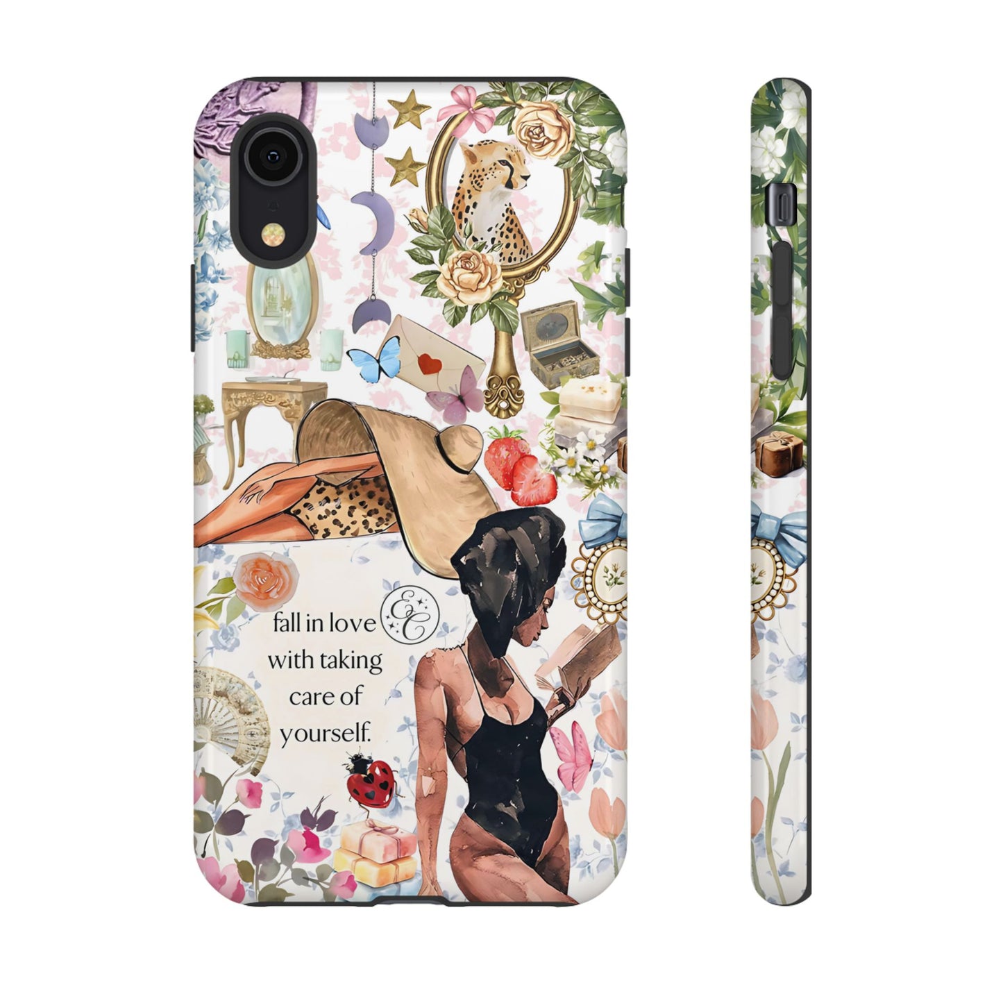 Aesthetic Coquette Collage Tough Phone Case