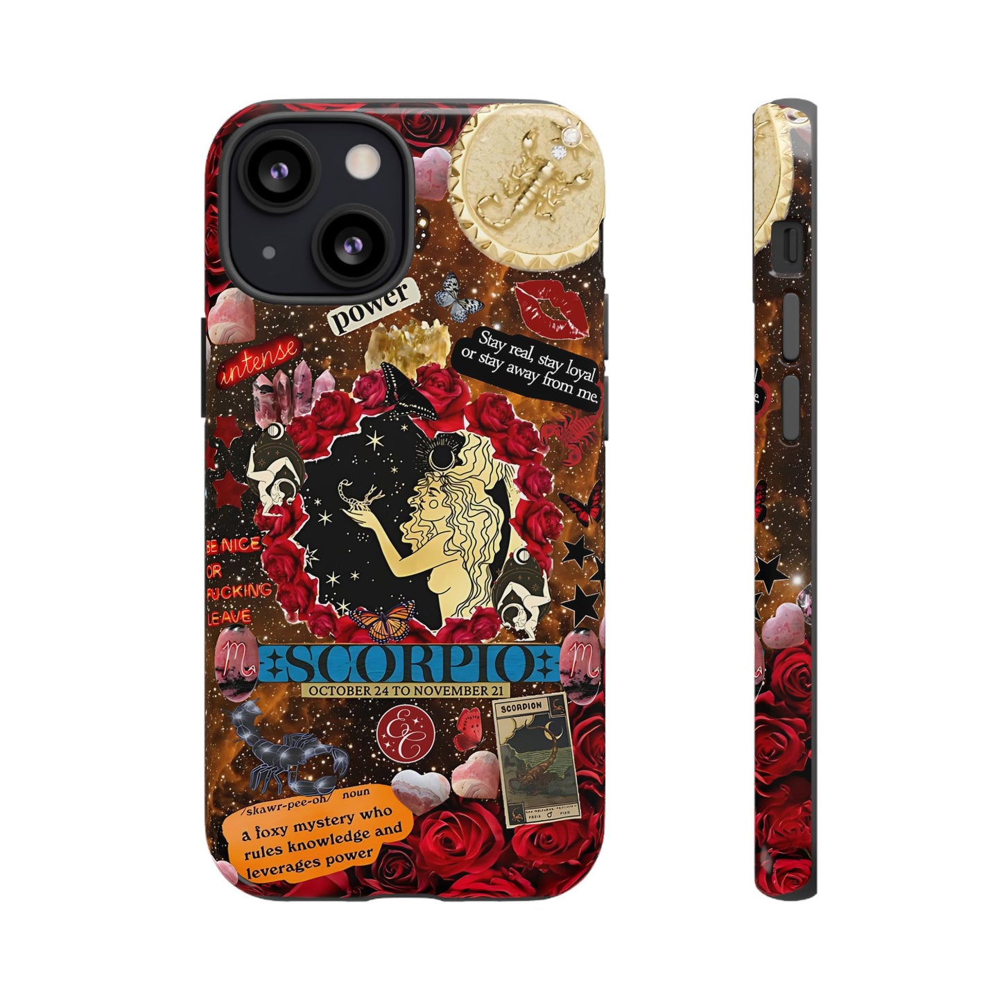 Scorpio Zodiac Star Sign Tough Phone Case
