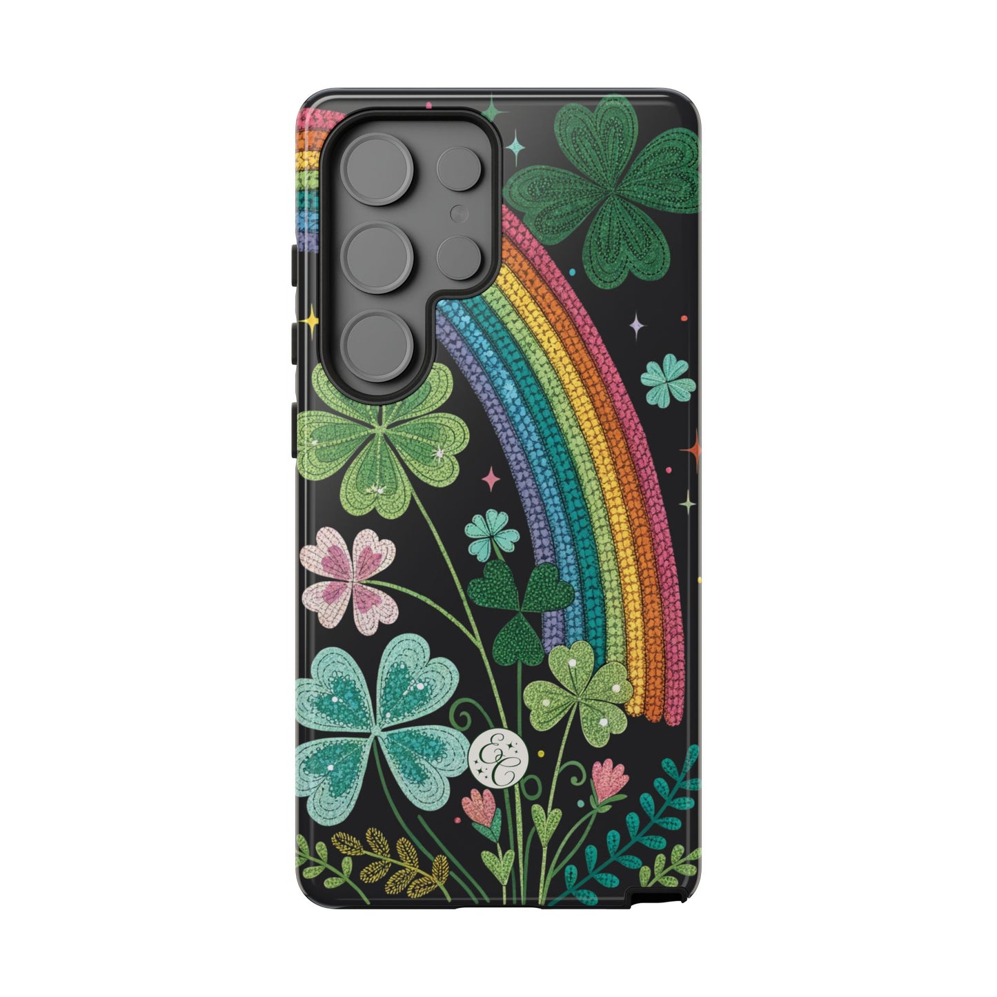 Rainbow & Shamrock Tough Phone Case