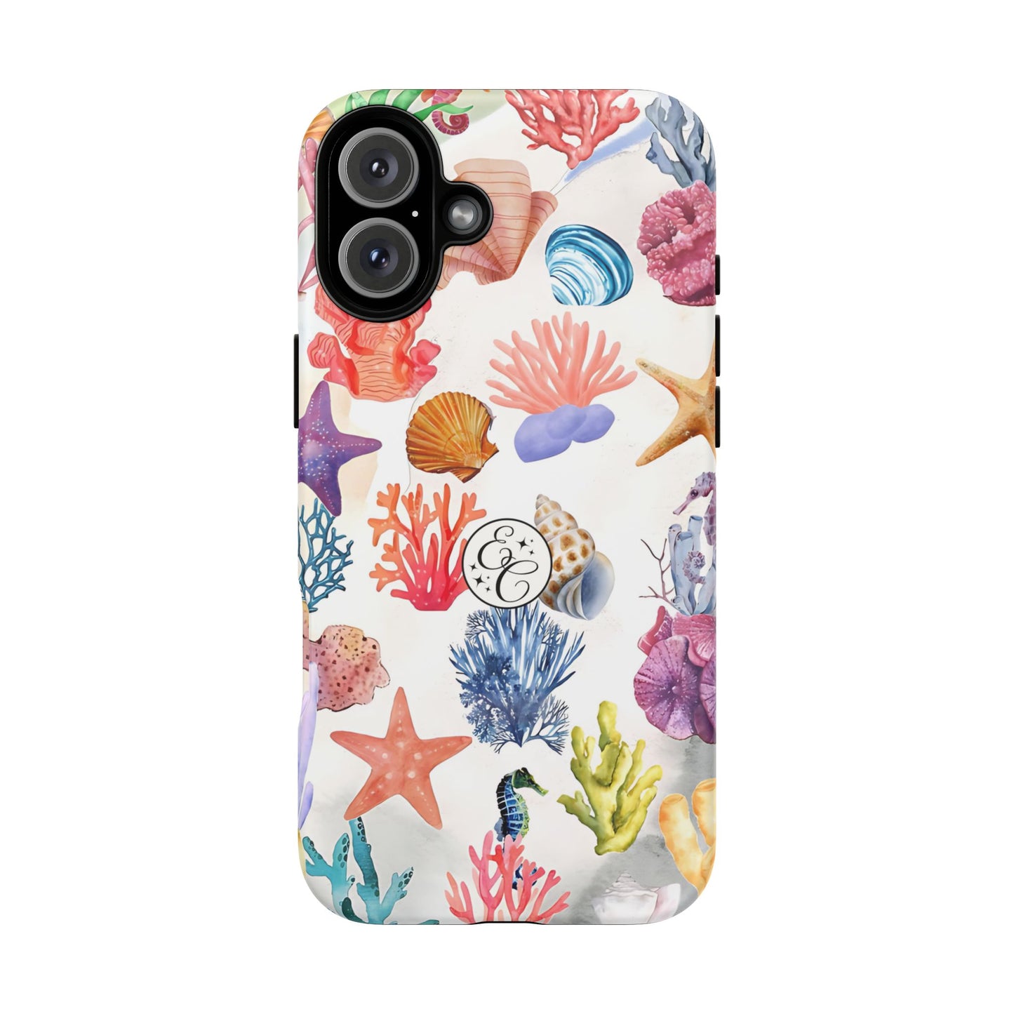 Coral & Sea Shells Tough Phone Case