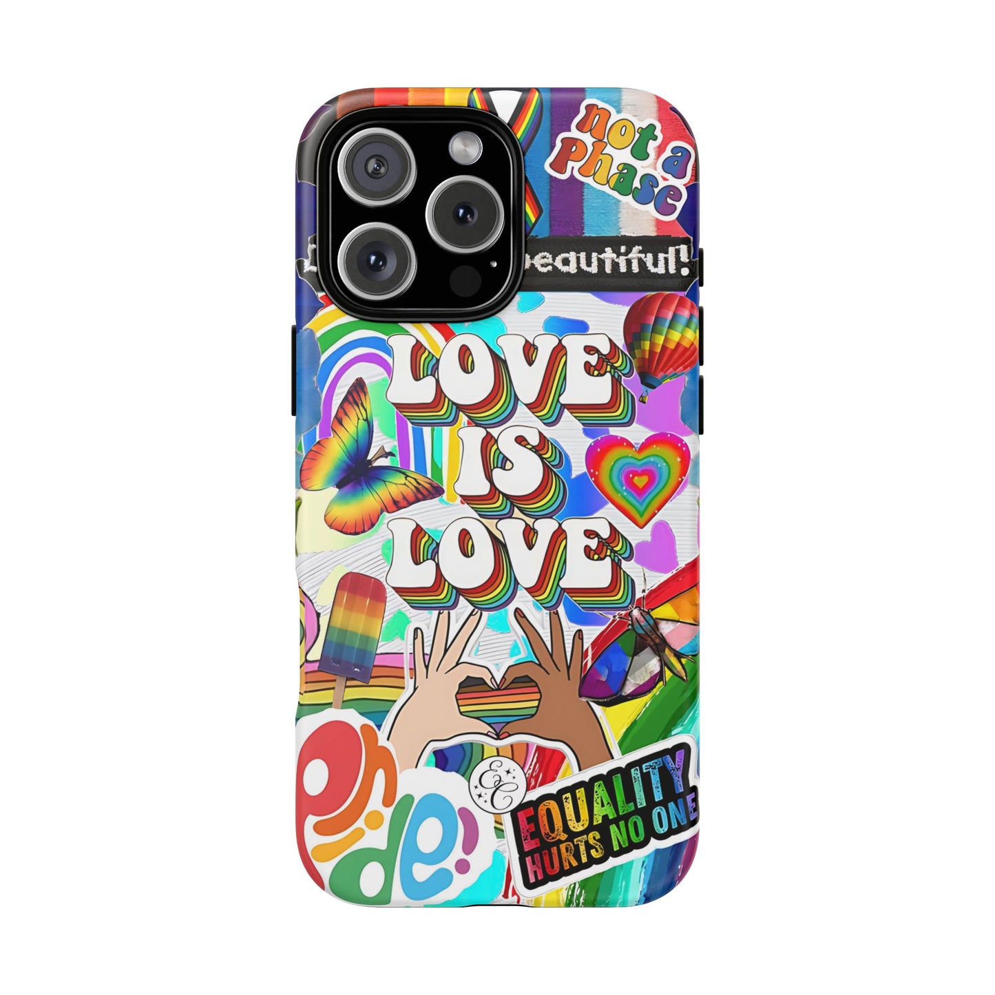 Colorful LGBTQIA Pride Tough Phone Case