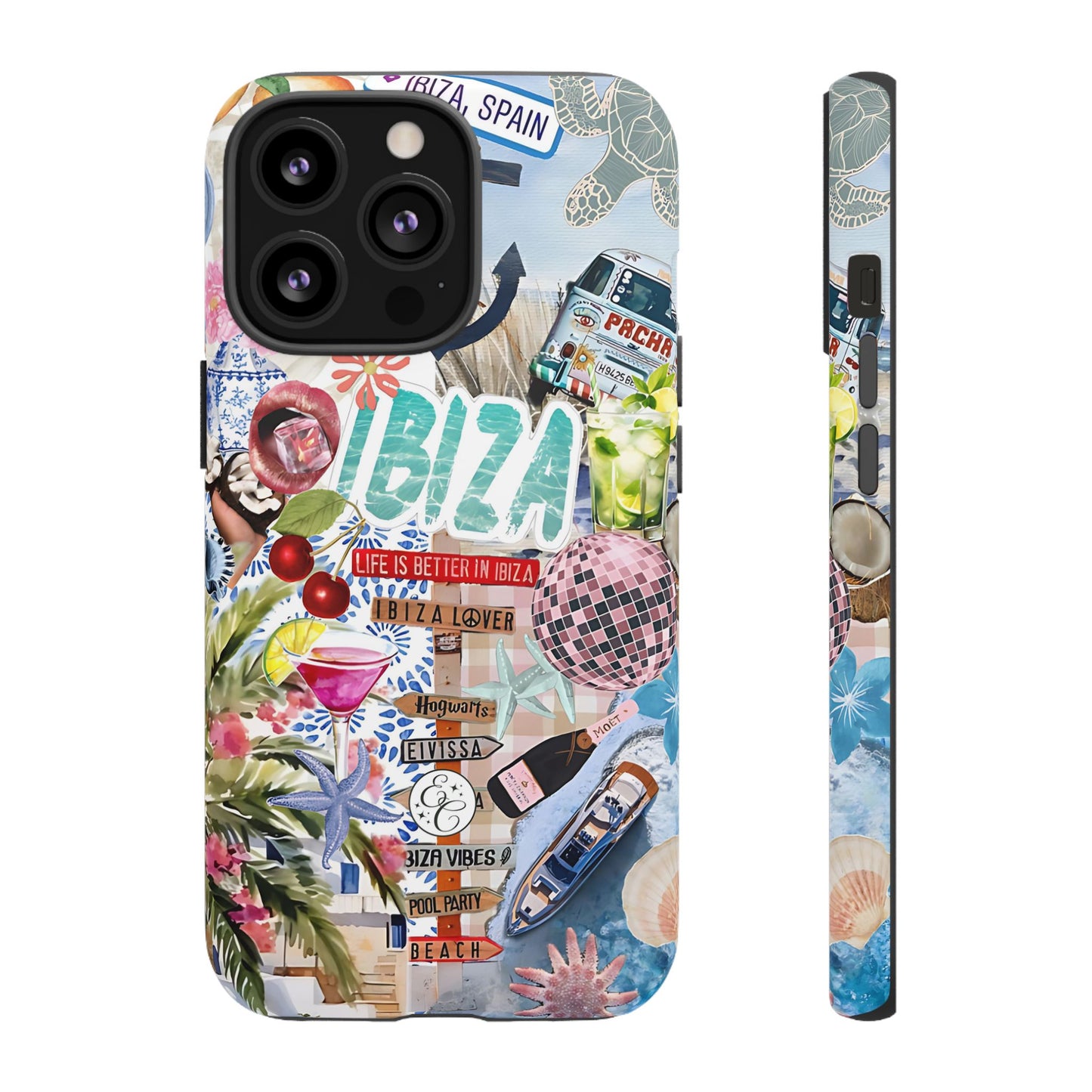 Ibiza Summer Vibes Collage Tough Phone Case