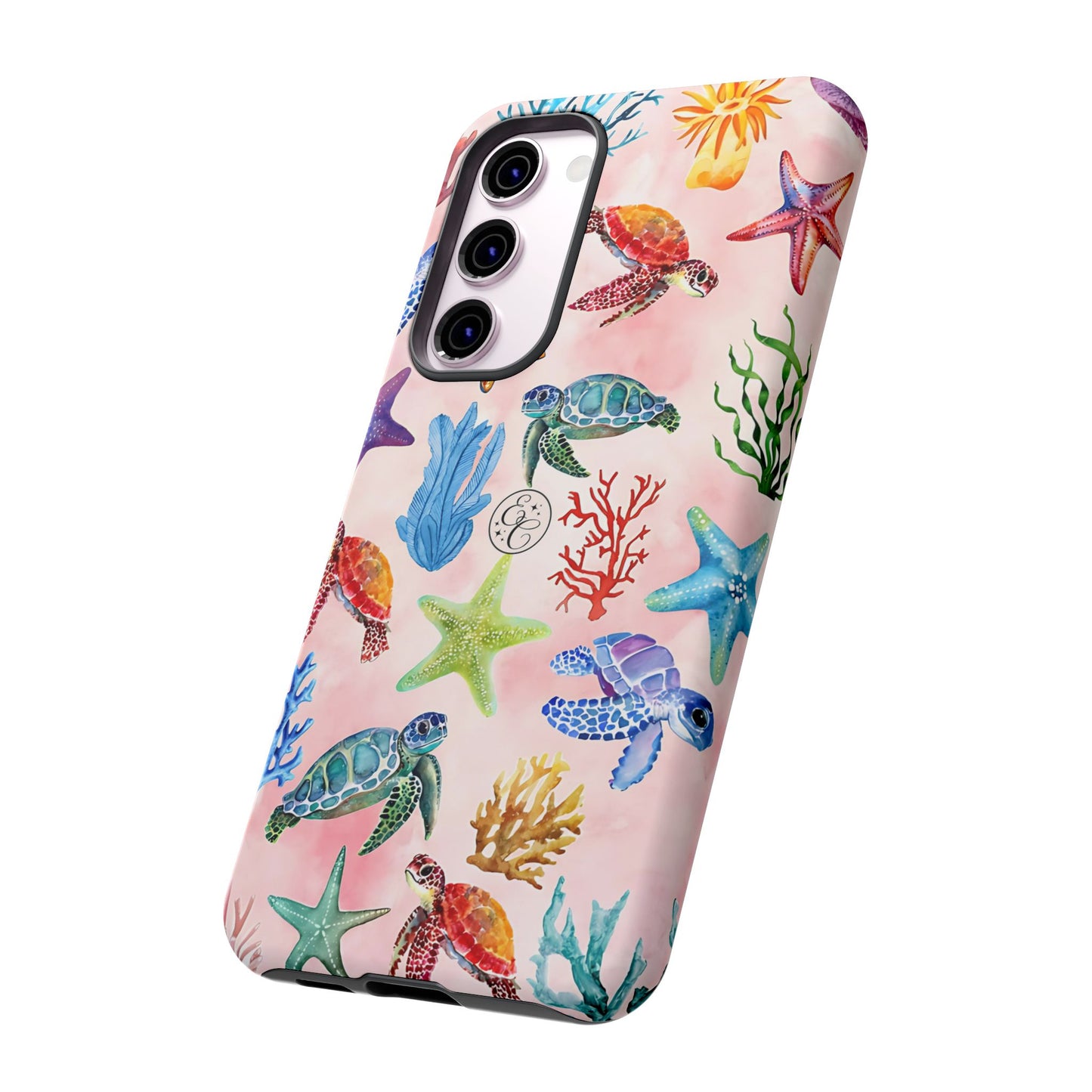 Colorful Marine Life Tough Phone Case