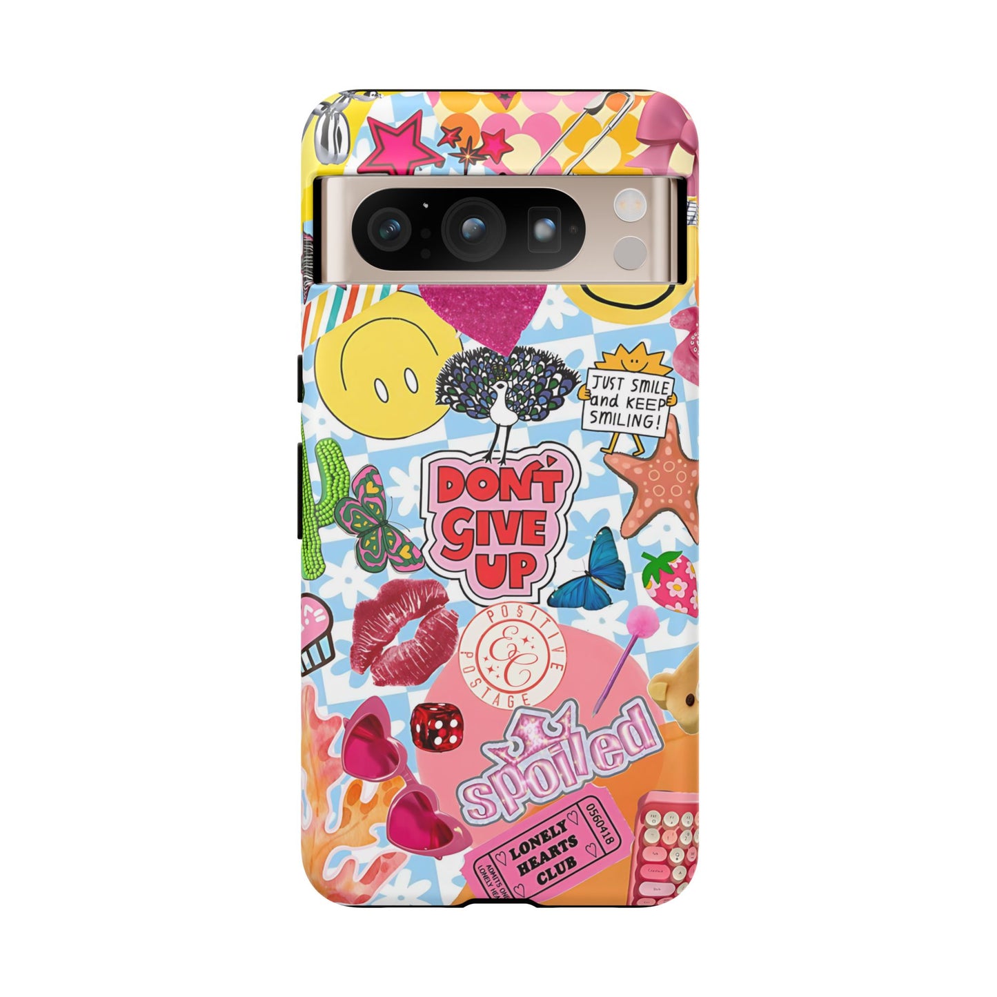 Pop Art Collage Tough Phone Case