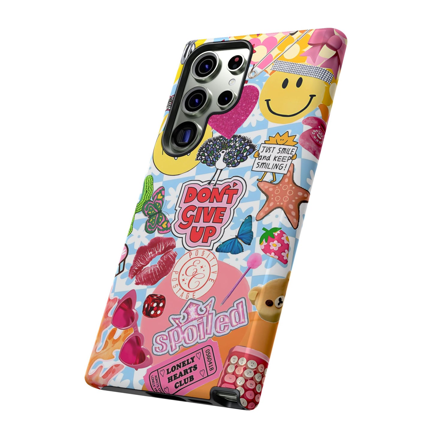 Pop Art Collage Tough Phone Case