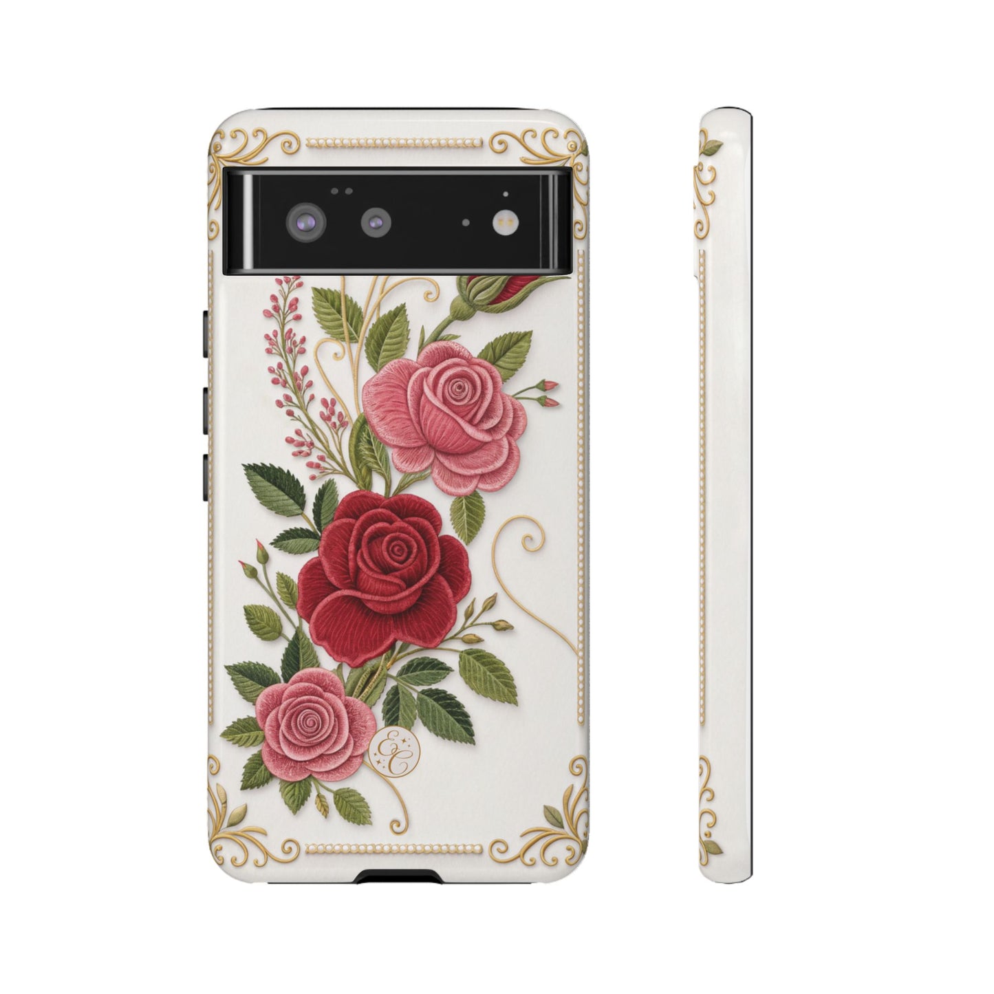 Elegant Rose Garden Tough Phone Case