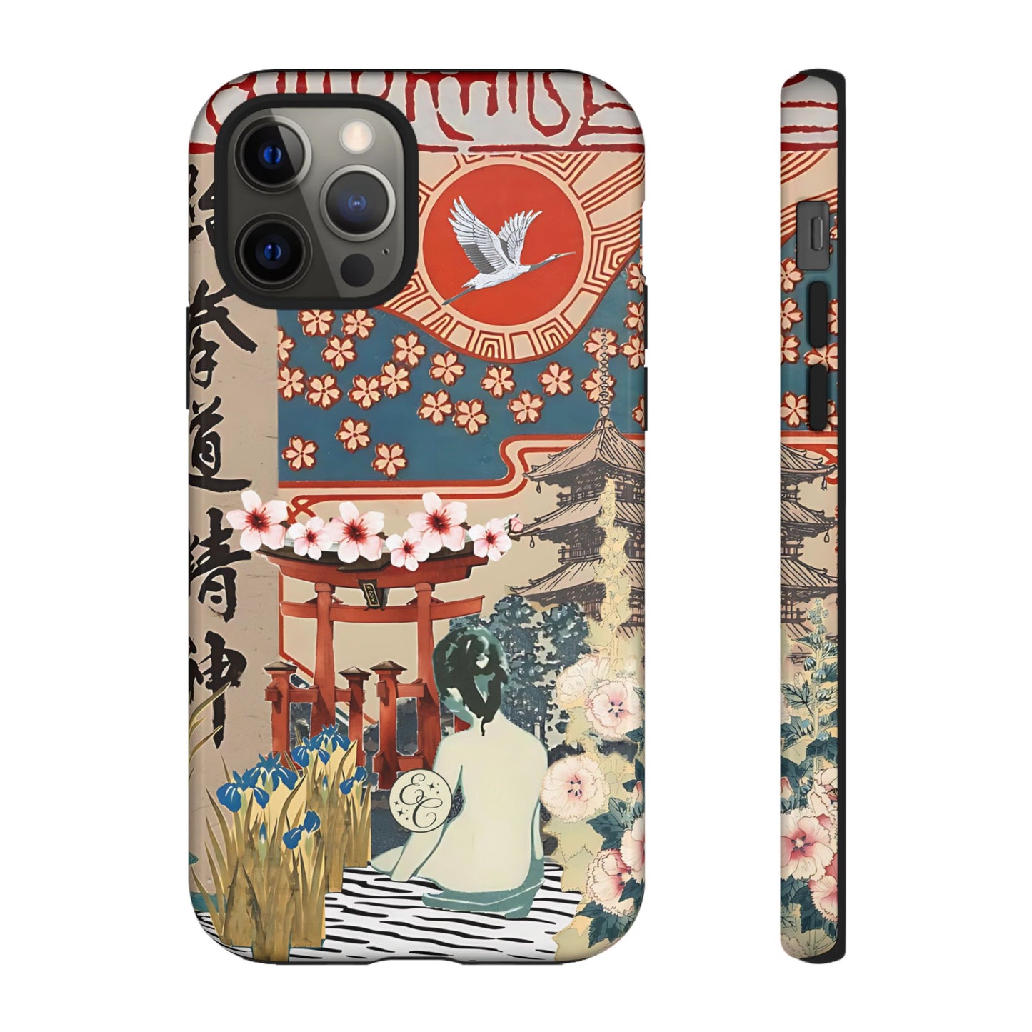 Japanese Style Art Tough Phone Case
