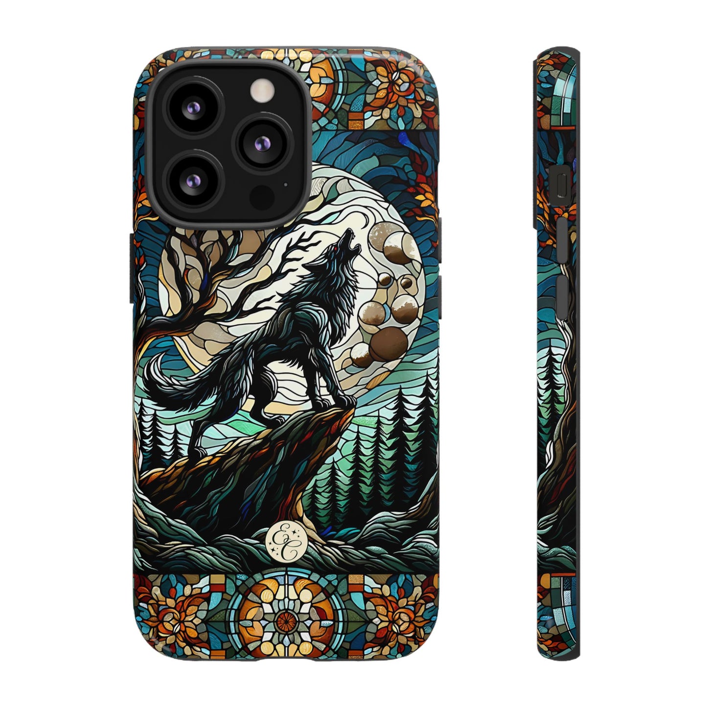 Howling Wolf Tough Phone Case