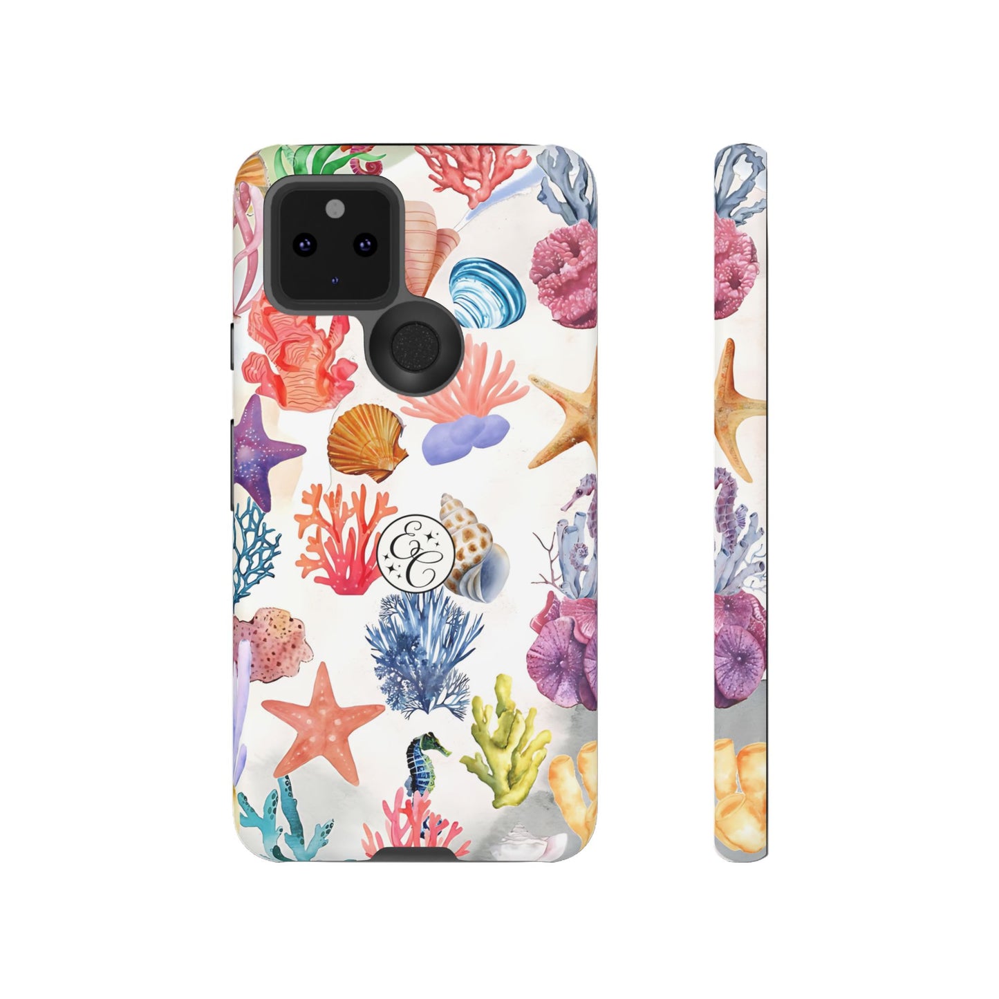 Coral & Sea Shells Tough Phone Case