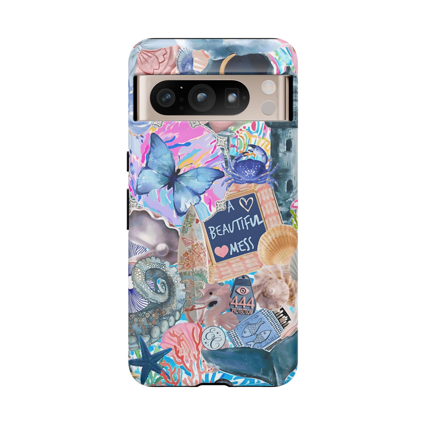 Beautiful Mess Collage Tough Phone Case