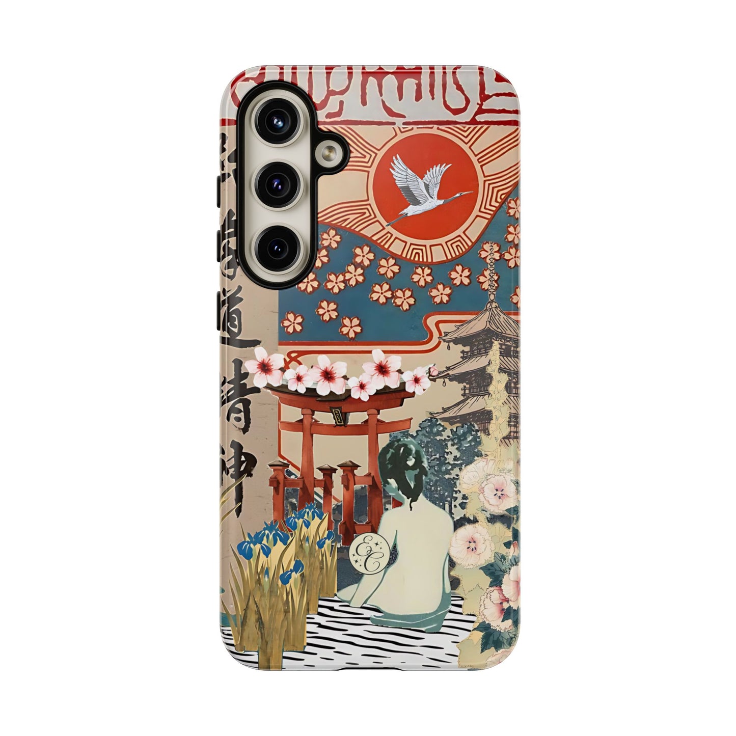 Japanese Style Art Tough Phone Case