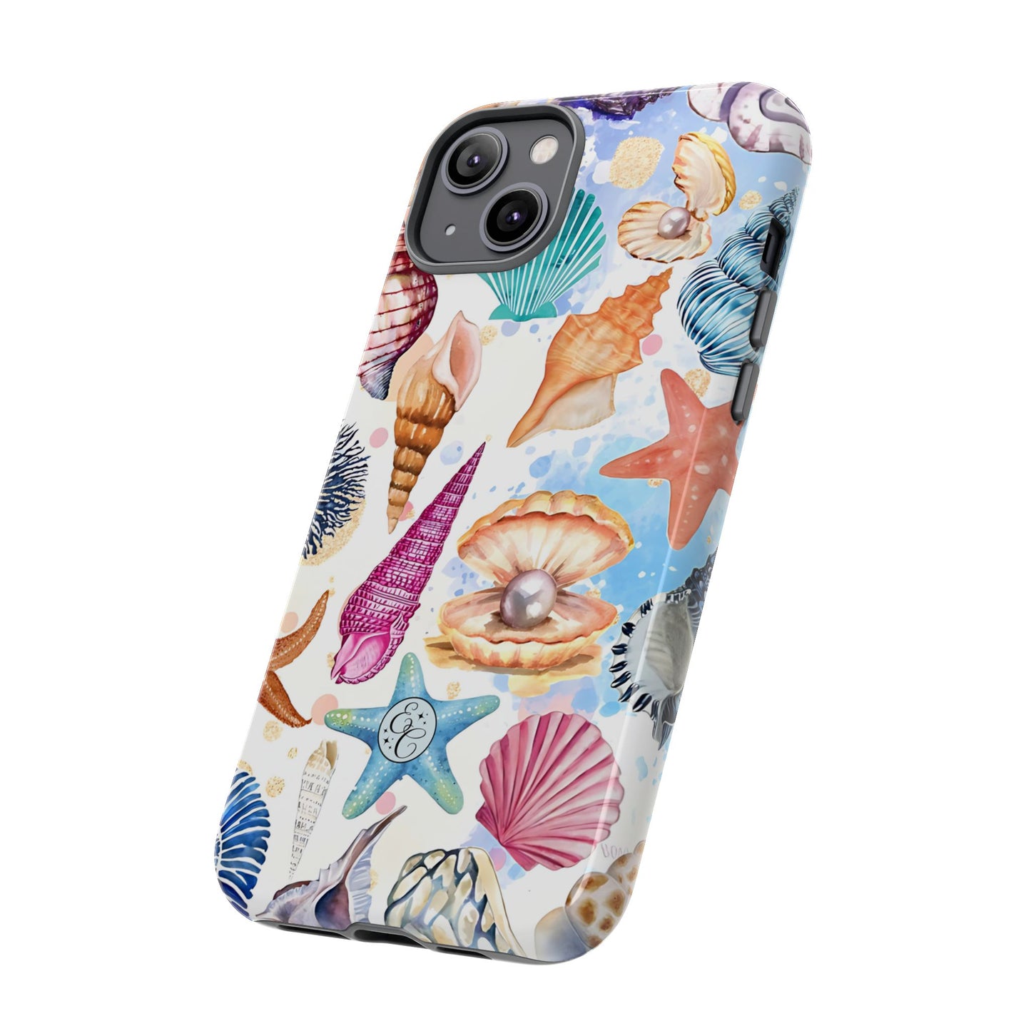 Colorful Sea Shells Tough Phone Case
