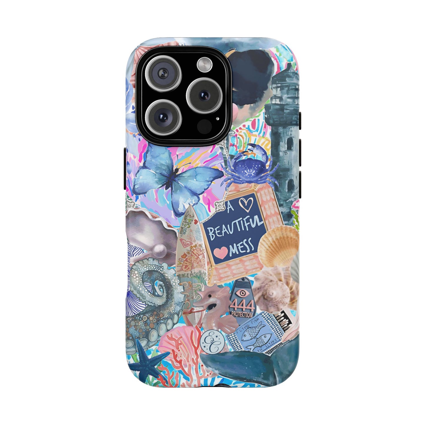 Beautiful Mess Collage Tough Phone Case