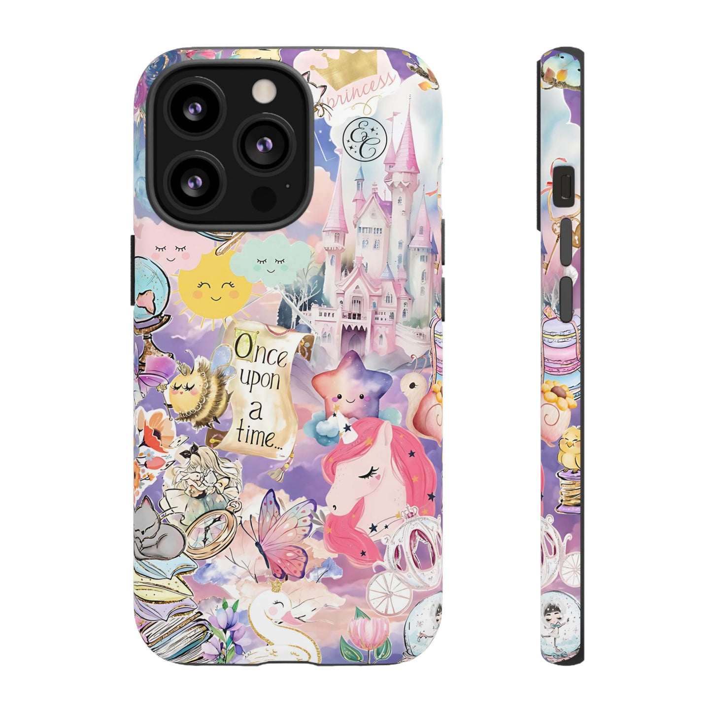Whimsical Fairytale Collage Tough Phone Case