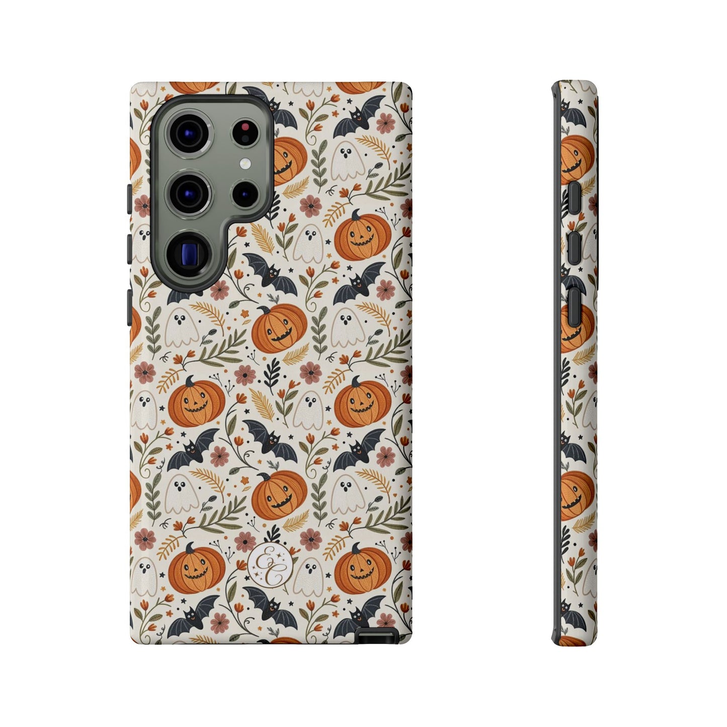 Halloween Pattern Boho Doodle Tough Phone Case
