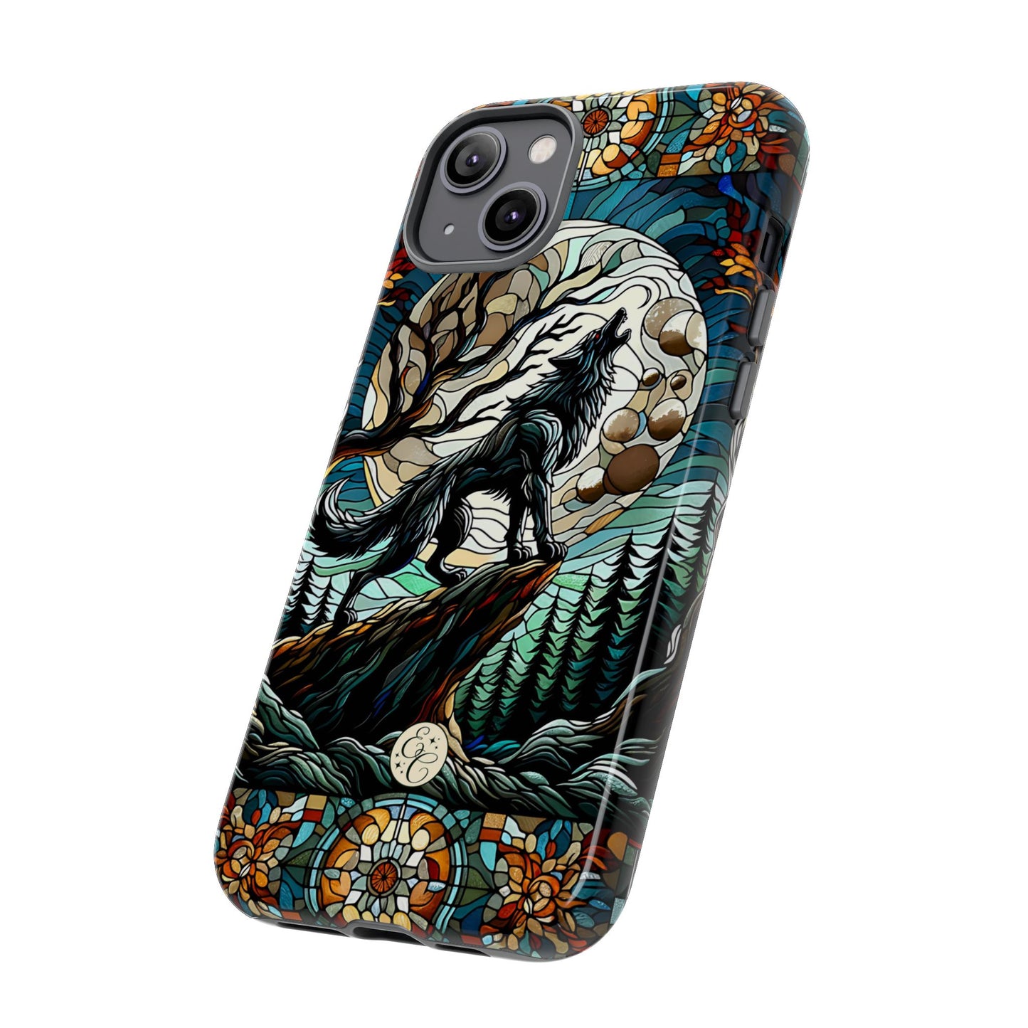 Howling Wolf Tough Phone Case