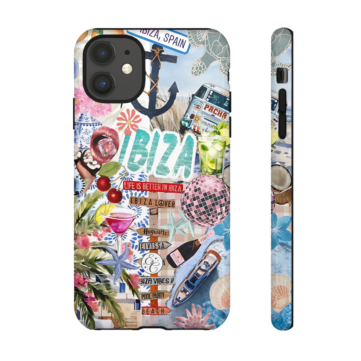 Ibiza Summer Vibes Collage Tough Phone Case