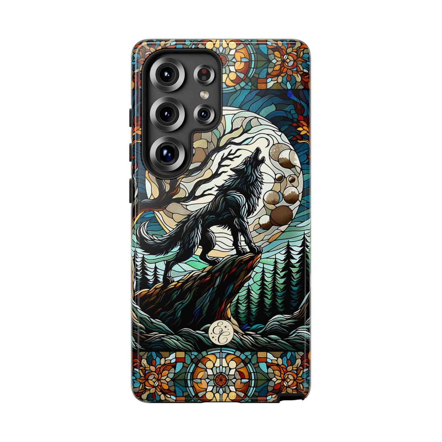 Howling Wolf Tough Phone Case