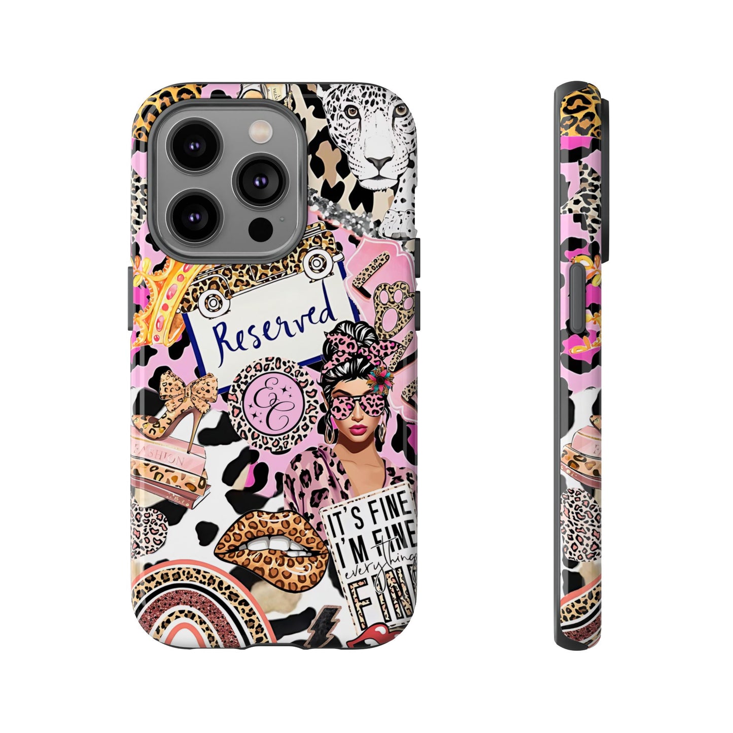 Leopard Wild Glamour Tough Phone Case