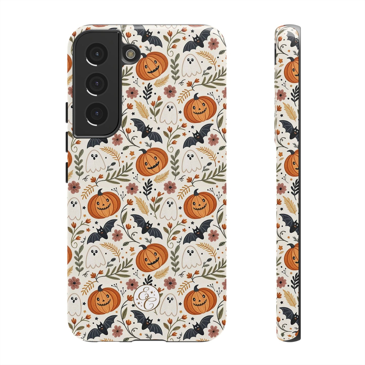 Halloween Pattern Boho Doodle Tough Phone Case