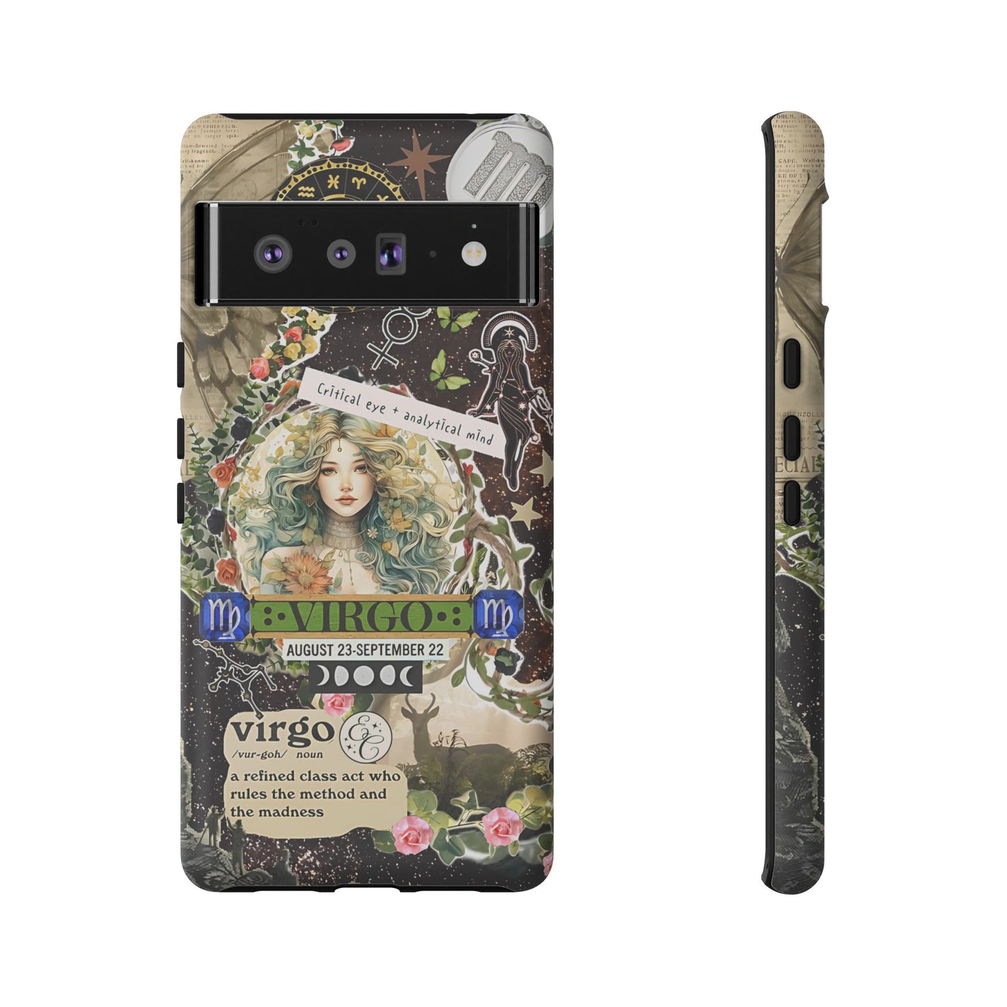 Virgo Zodiac Star Sign Tough Phone Case