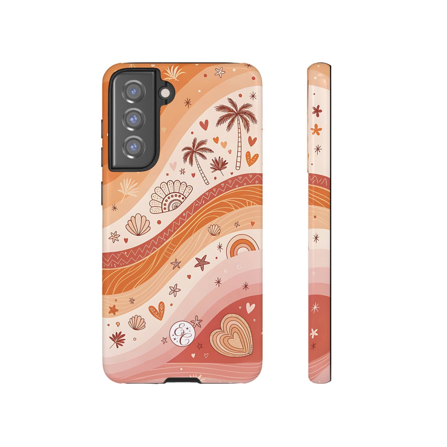 Lesbian Pride Boho Beach Tough Phone Case