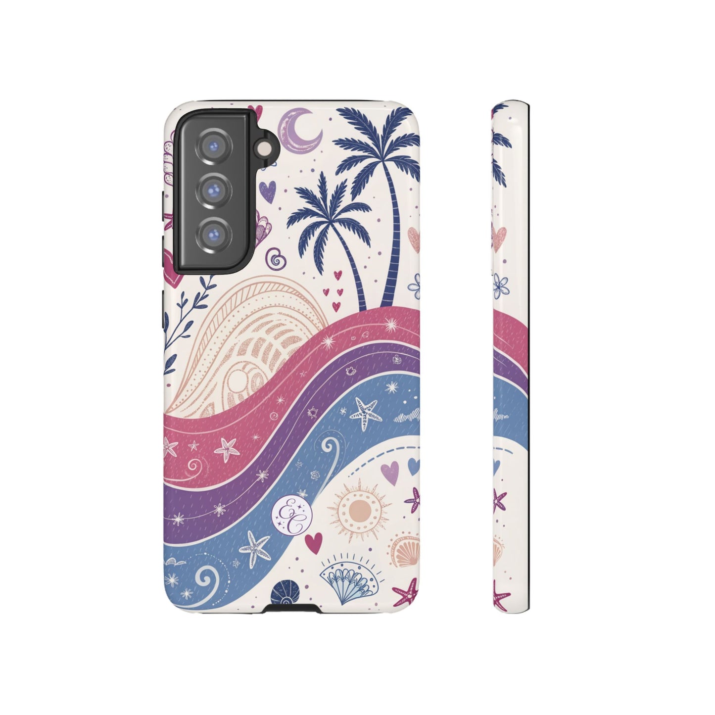 Bisexual Pride Boho Beach Tough Phone Case