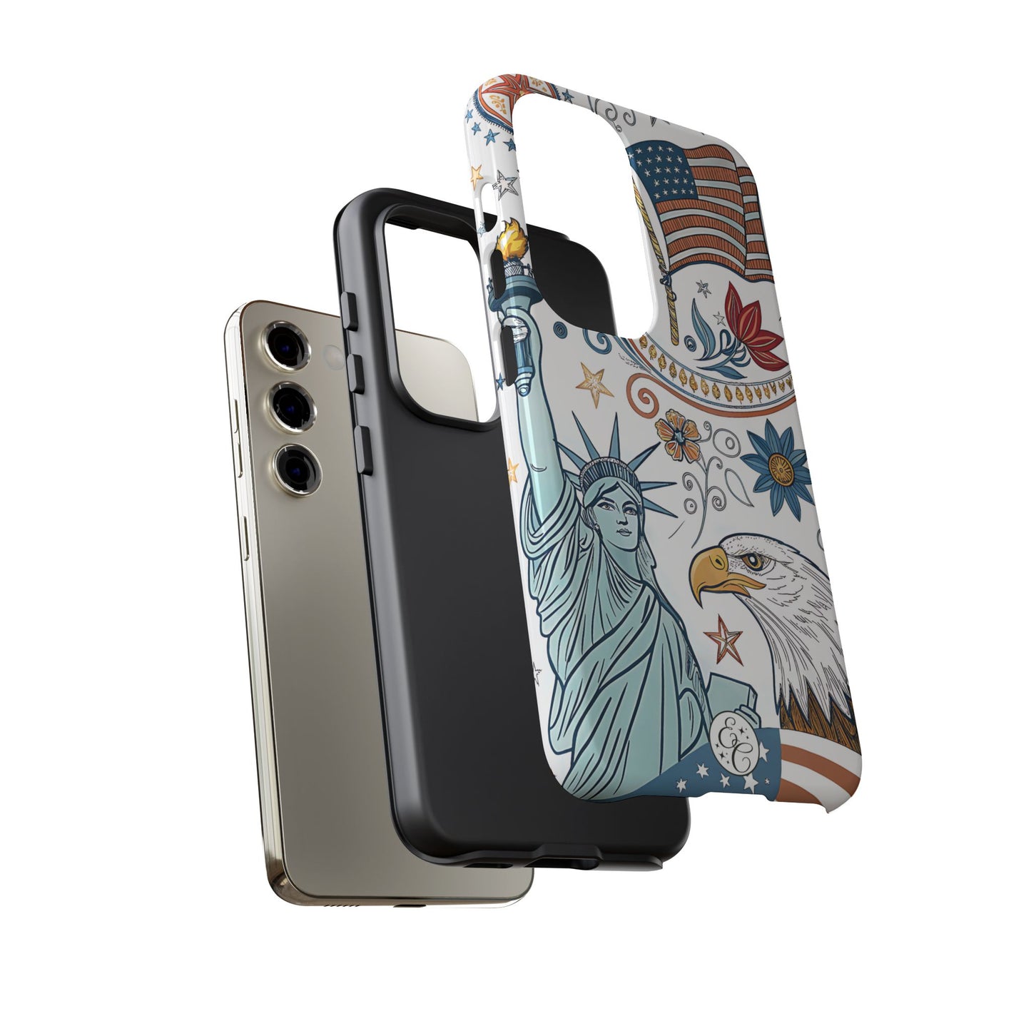 Boho American Pride Tough Phone Case