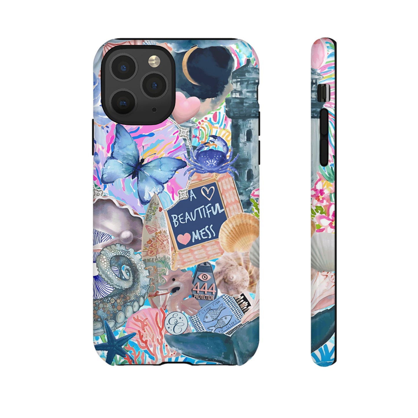 Beautiful Mess Collage Tough Phone Case