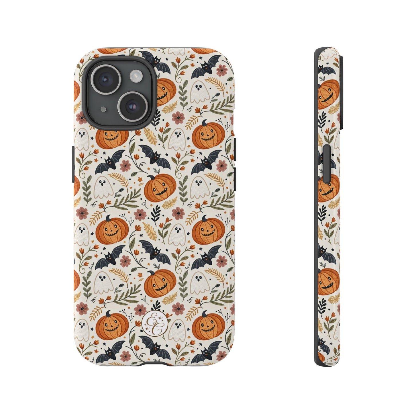 Halloween Pattern Boho Doodle Tough Phone Case