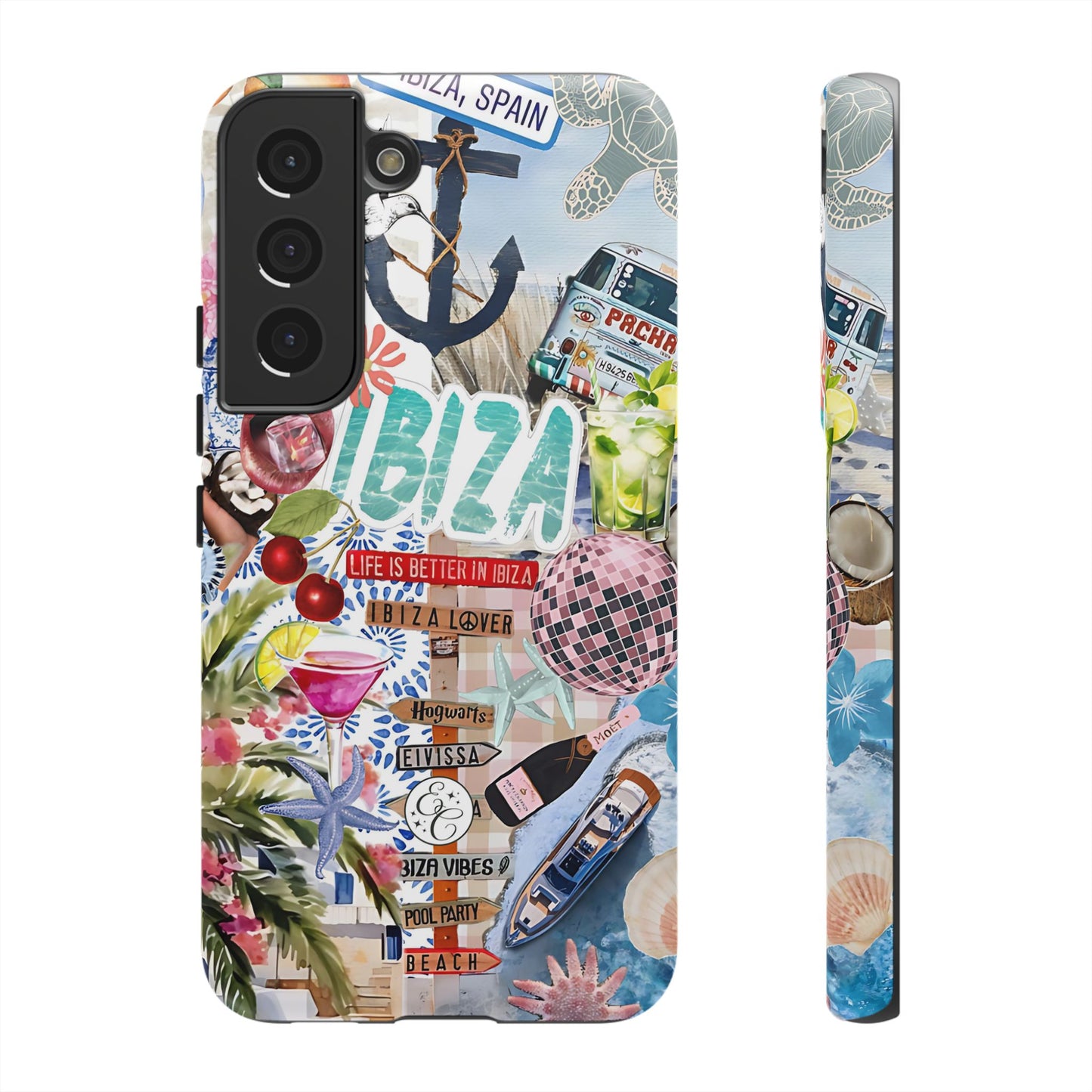 Ibiza Summer Vibes Collage Tough Phone Case