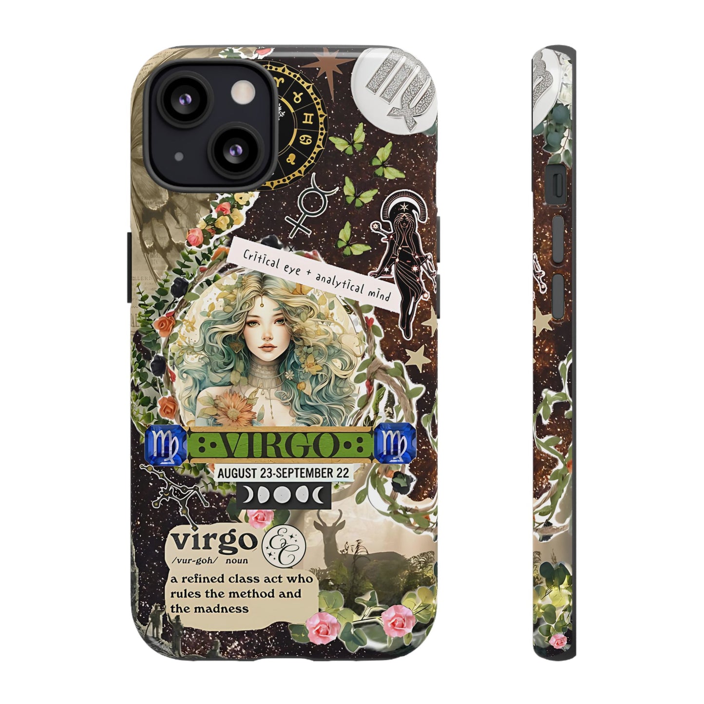 Virgo Zodiac Star Sign Tough Phone Case