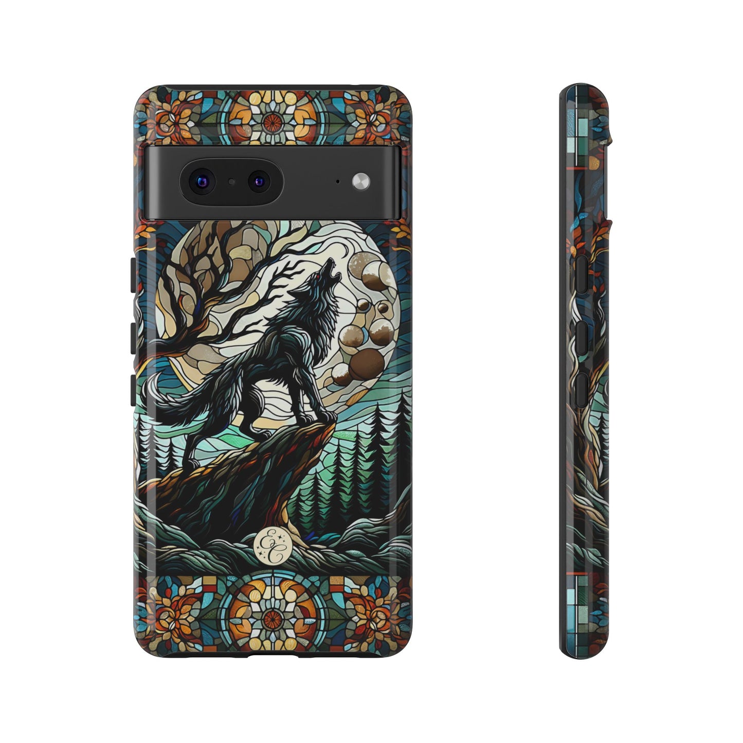Howling Wolf Tough Phone Case