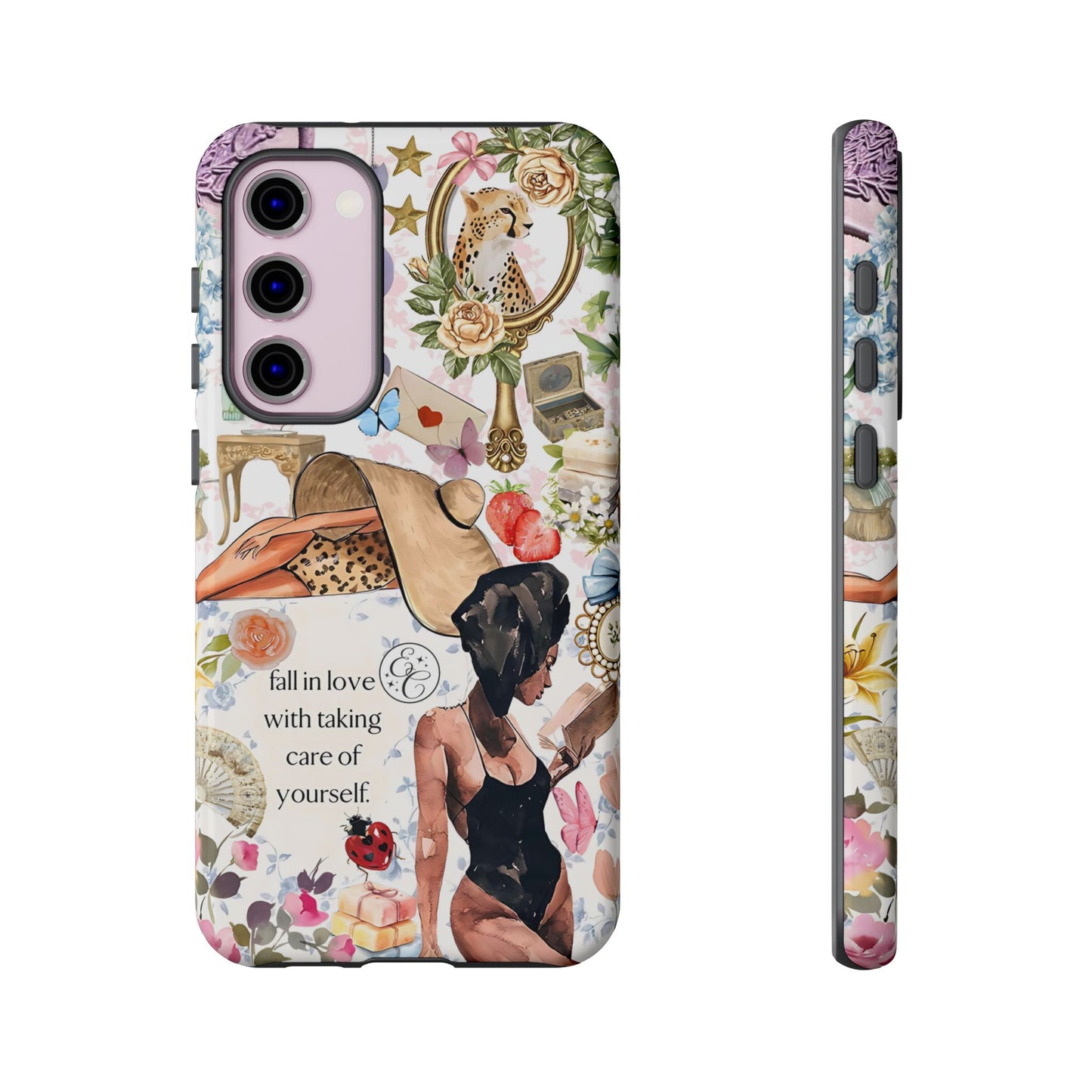 Aesthetic Coquette Collage Tough Phone Case