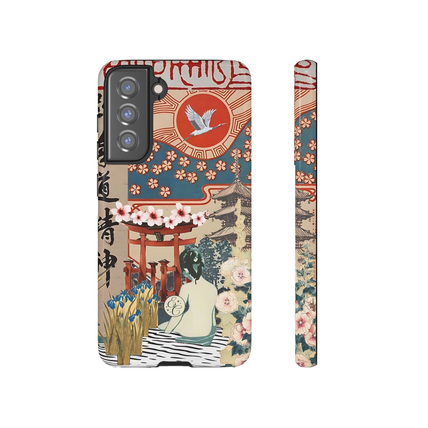 Japanese Style Art Tough Phone Case
