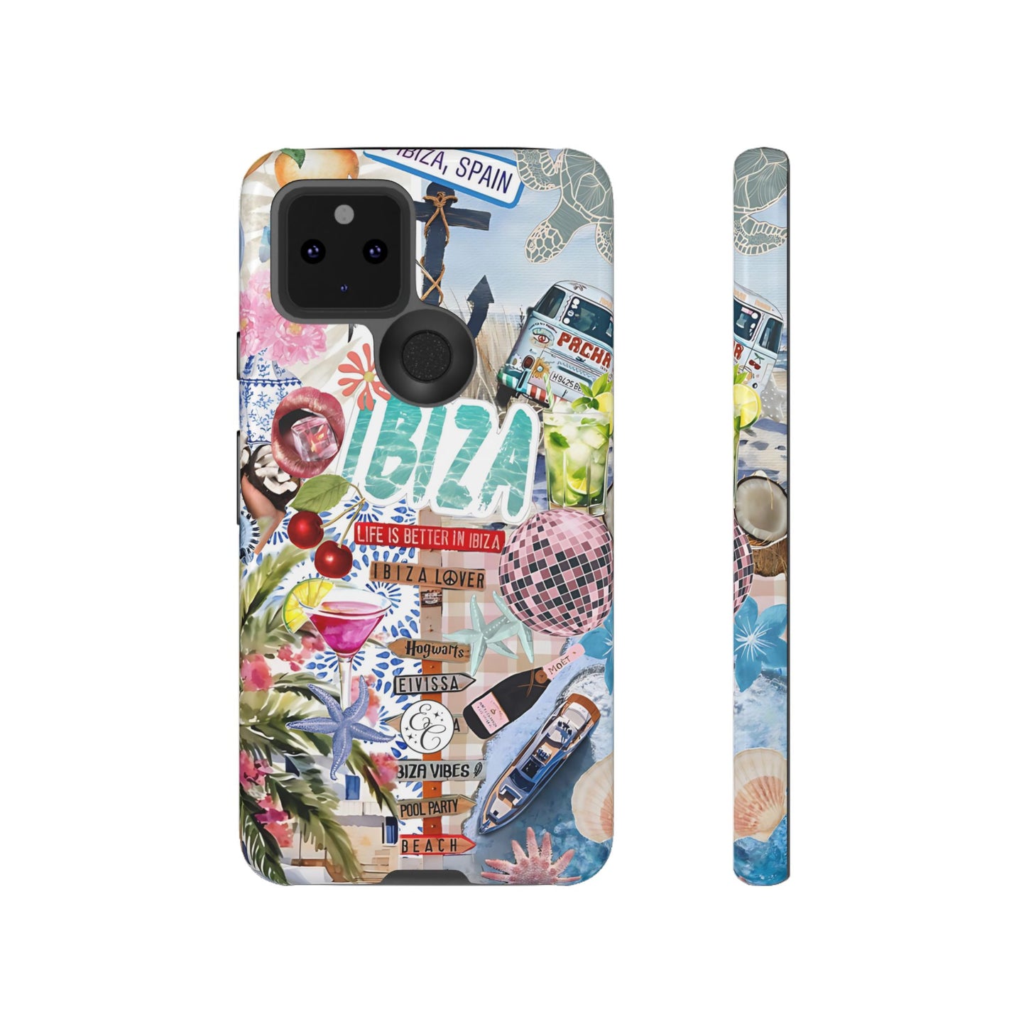 Ibiza Summer Vibes Collage Tough Phone Case